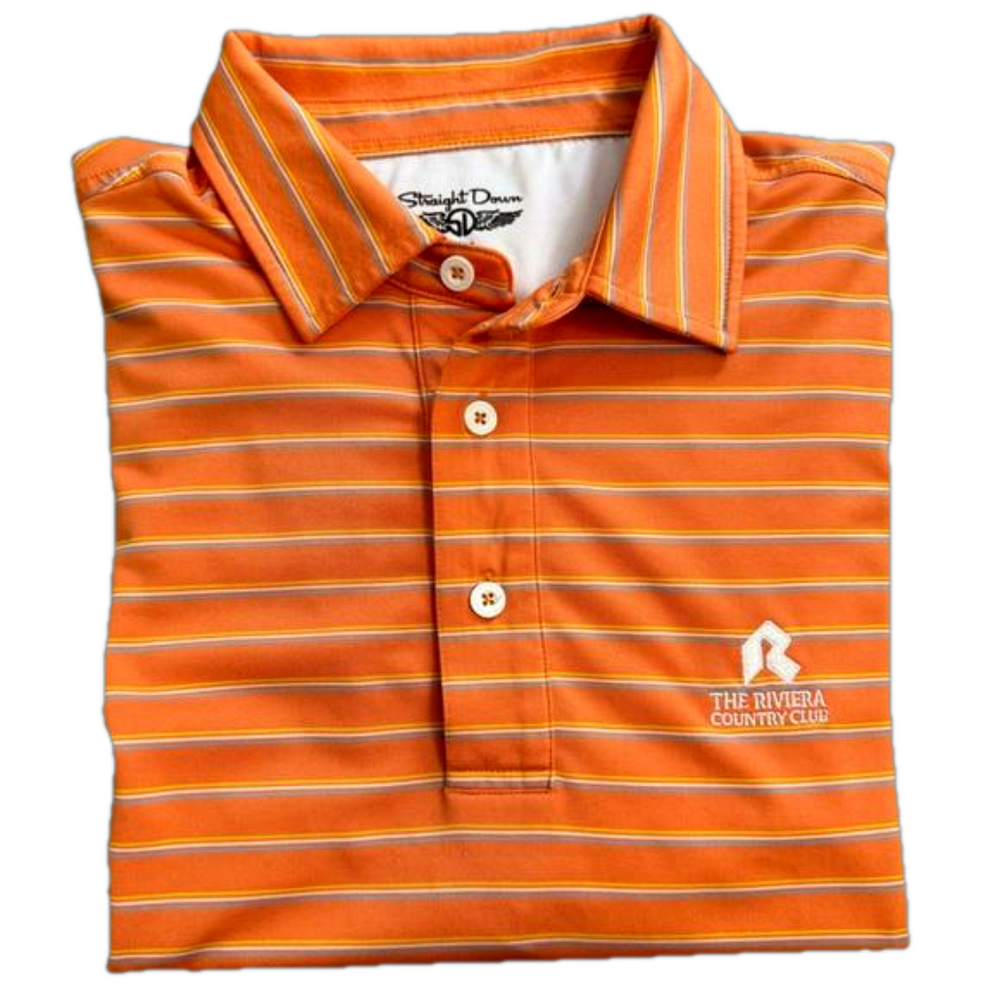 Straight Down Golf Polo Shirt